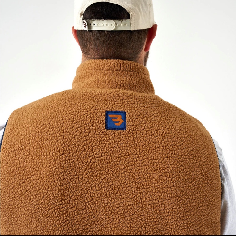 Burlebo Multi Brown Montana Vest - Picture 5 of 6